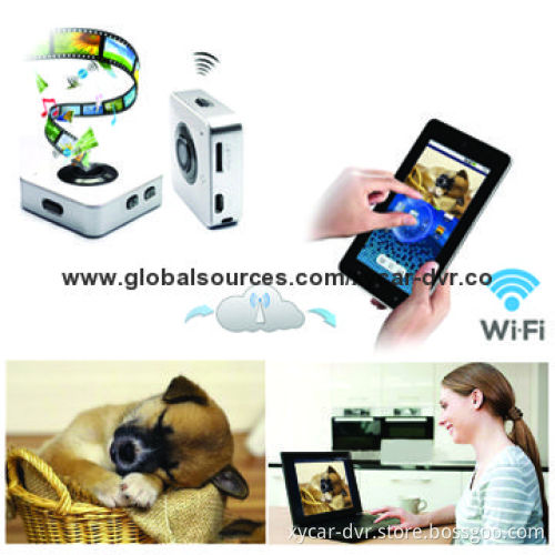 Wireless Camera, AVI Radio Format, Waterproof Case, Remote Internet Live View and Baby Monitoring